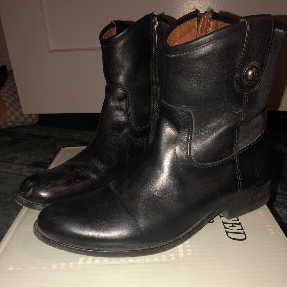 Black Frye Boots 9.5